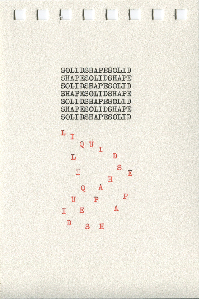 Typography, Graphic Research & Artists Books