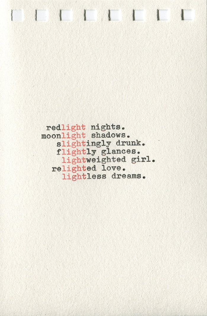 Typography, Graphic Research & Artists Books