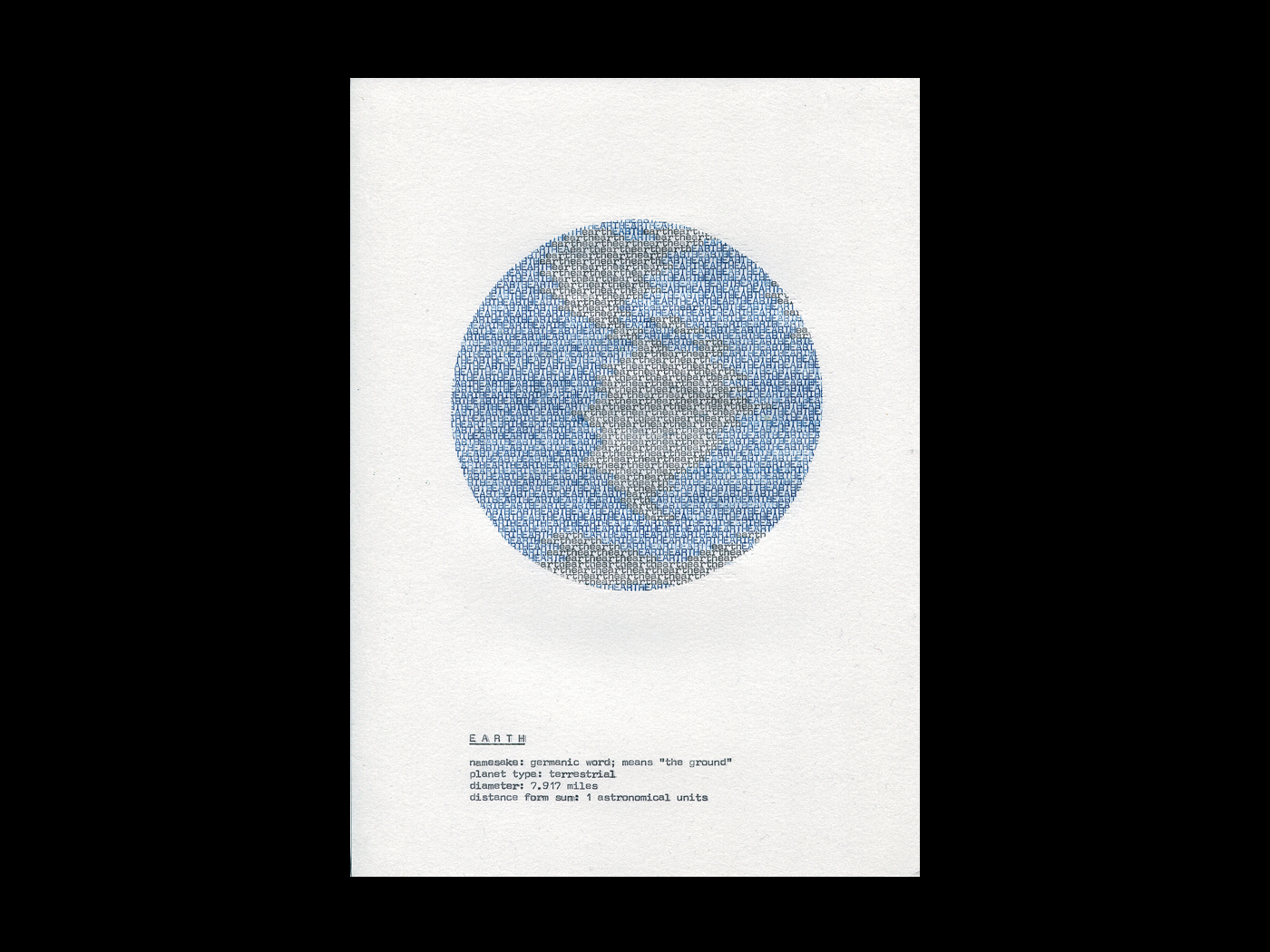 Typography, Graphic Research & Artists Books